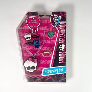 Monster High Necklace, Rings & Hair Clips Accessories Set For Kid…